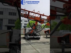 Υδραυλικός τρυπώντας με τρυπάνι εξοπλισμός βράχου DTH με τον αεροσυμπιεστή 35m βάθος