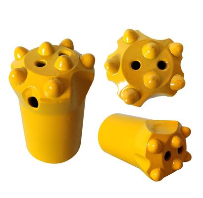 40mm 6 κουμπιά 7 κουμπιά κοκκώδης 7 βαθμών κουμπί Bits εργαλεία γεωτρήσεις