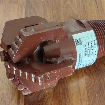 145mm Pdc Drag Bit Δόντια τρυπάνι σε σχηματισμούς βράχου ή πηγάδια νερού