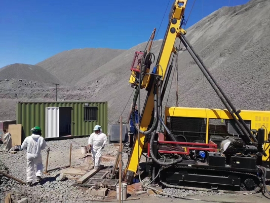 GLDX-5A NQ Diamond Core Drilling Rig Full Hydraulic Rope Core 1300m