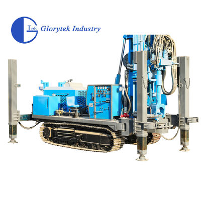 GL600S Τύπος σιδηροδρομικού σκάφους για γεωτρήσεις νερού/φόρμουλα γεωτρήσεις με σφυρί DTH ή αντλία λάσπης για γεωτρήσεις