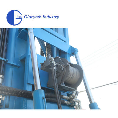 GL600S Top Hammer Υδραυλική περιστροφική γεωτρική εξέδρα για νερό και γεωθερμία