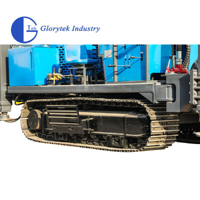 GL600S Top Hammer Υδραυλική περιστροφική γεωτρική εξέδρα για νερό και γεωθερμία