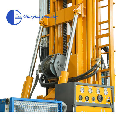 Πλήρη υδραυλική συσκευή γεώτρησης πηγών νερού 500m για εφαρμογές βαριάς χρήσης