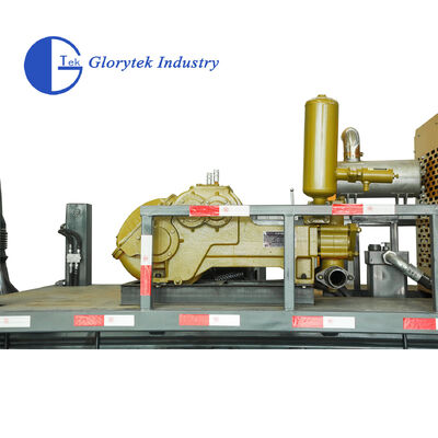 Πλήρες υδραυλικό γεωτρύπανο 500m για βαθιά πηγάδια με αντλία λάσπης