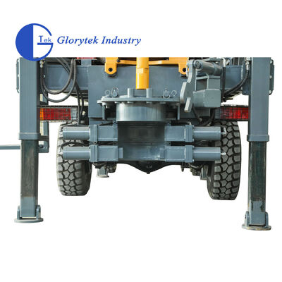 Full Hydraulic Borehole Truck Drilling Rig, 500m Depth, Ideal for Professionals