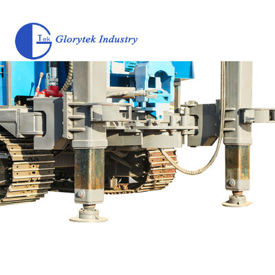 Crawler Type Water Well Drill Rig GL600S Track Mounted for Deep Well Drilling with Maximum Depth 600m and Diameter Range 105 to 500mm