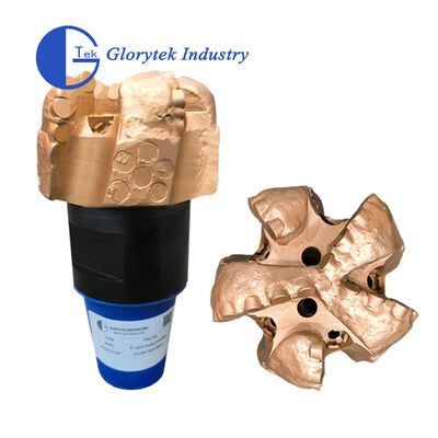 6 Inch PDC Drill Bit 5 Blade Steel or Matrix Body for Mining Projects