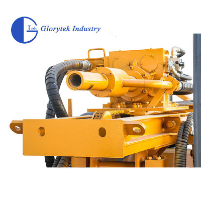 GL180R Ρούμπινο Crawler τρύπα πηγή νερού γεώτρηση Rig γεώτρηση 180M βάθος